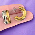 Arete Oro Plata