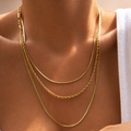 Collar Layer Dorado