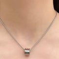 Collar Roll Plateado